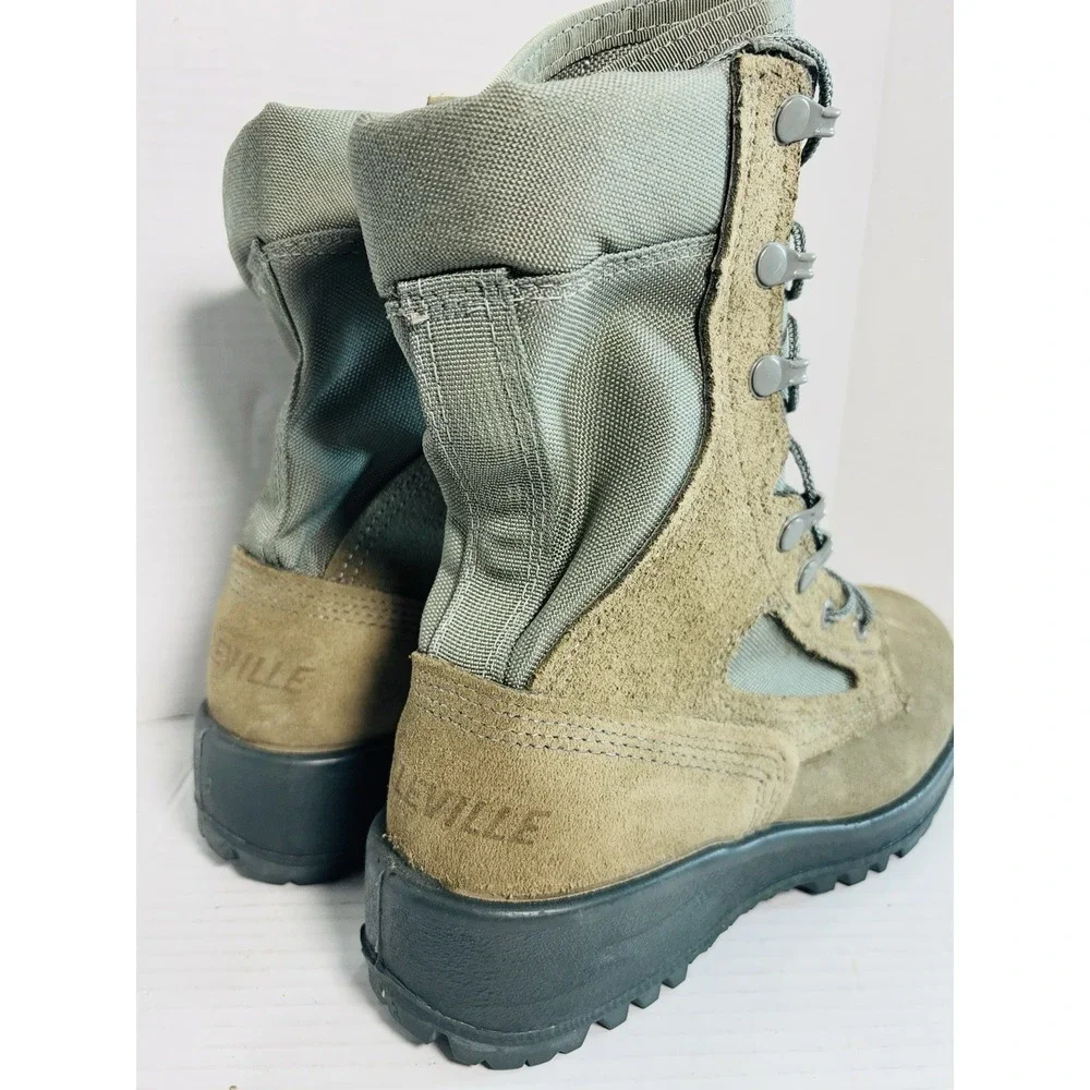 Belleville FG600 ST Steel Toe Military‎ Boots Mens 5.5R Vibram USA Hot Weather